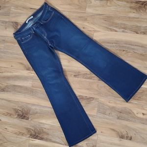 J Brand dark wash flare jeans